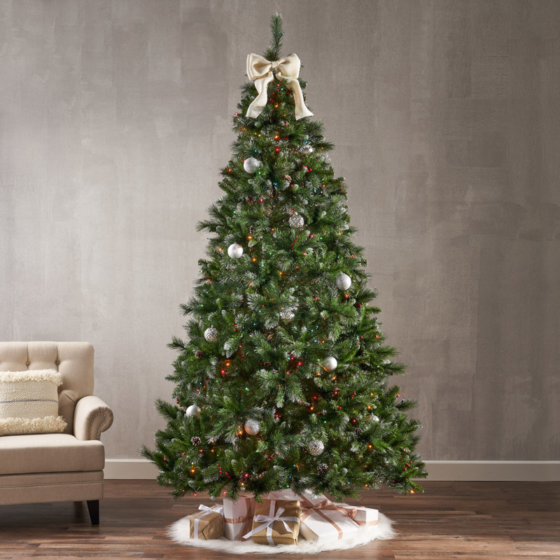 The Holiday Aisle® Green Spruce Artificial Christmas Tree & Reviews